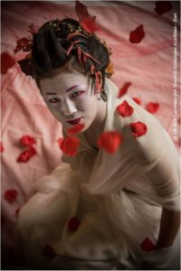 Maiko Historical Shooting - MakeUp & Hairstyle Nouvelle Esthétique Académie; photo Michele Carnimeo Fotografo - Copyright Nouvelle Estétique Académie - All Rights Reserved