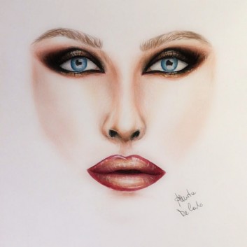 face-chart-makeup-trucco-disegno