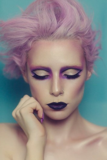 makeup-hair-capelli-trucco-rosa