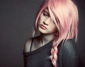 pink-rosa-capelli-hair-ragazza-girl